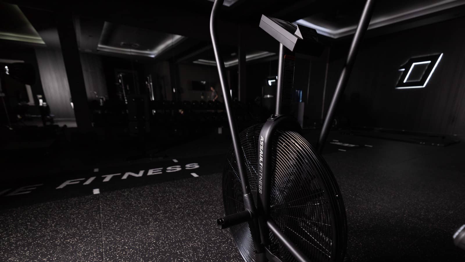 Weight plates stacked and ready